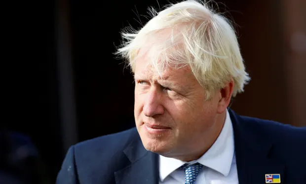 Boris Johnson could be set for a legal battle with the Covid inquiry over unredacted messages sent between him and the government. Photograph: Andrew Boyers/PA