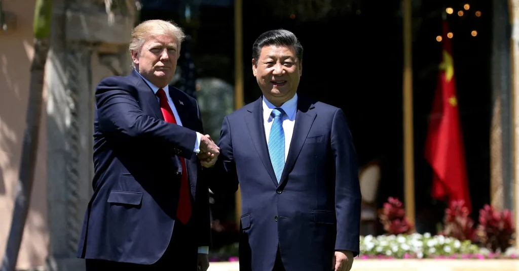 TRUMP AND XI STRIKE DEAL