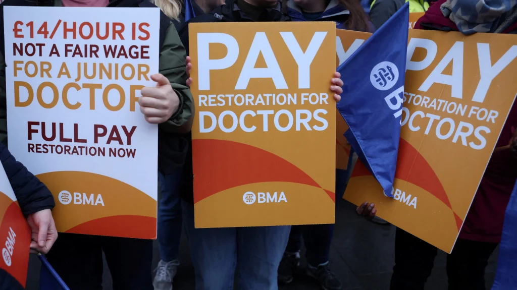 RESIDENT DOCTORS STRIKE OVER PAY DISPUTE