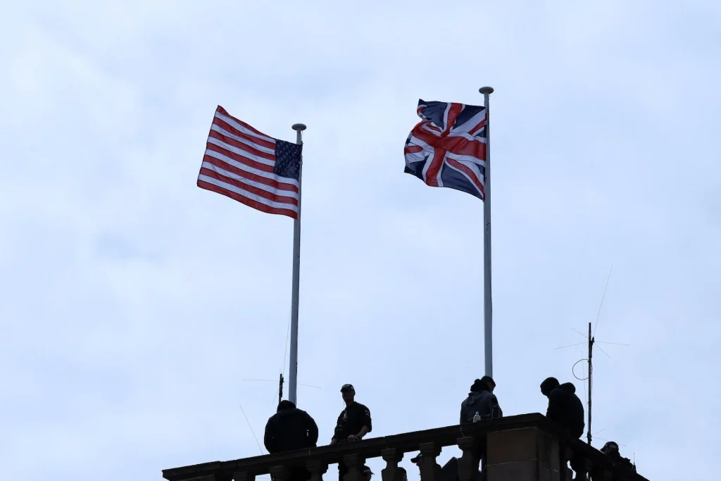 US SUSPENDS TECH DEAL WITH BRITAIN