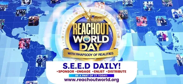 REACHOUT WORLD WITH RHAPSODY OF REALITIES