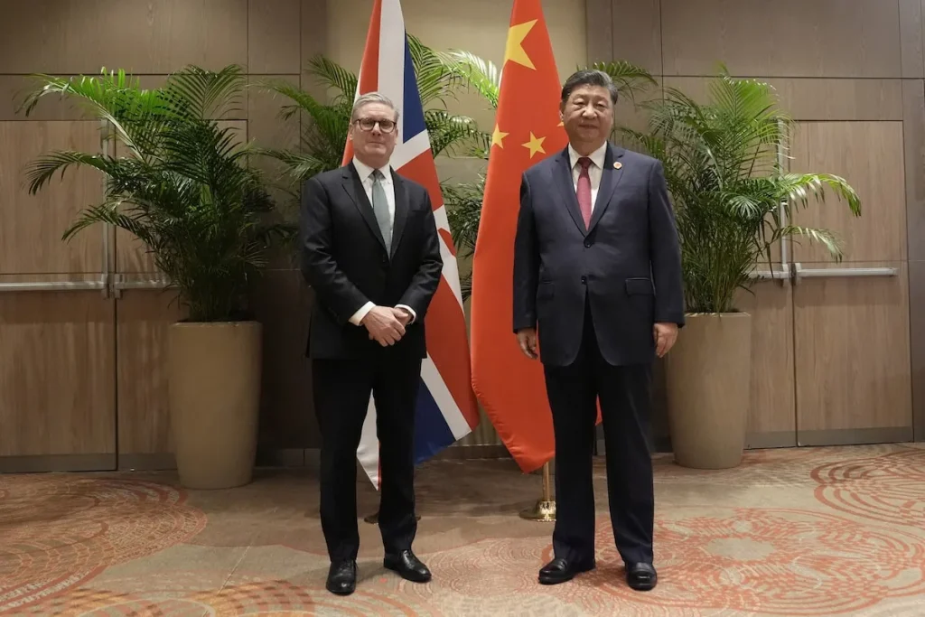 STARMER BEGINS FIRST UK–CHINA VISIT