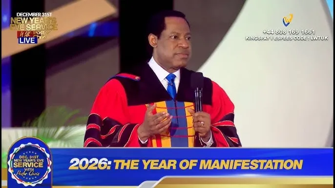 Pastor Chris Declares 2026 the Year of Manifestation