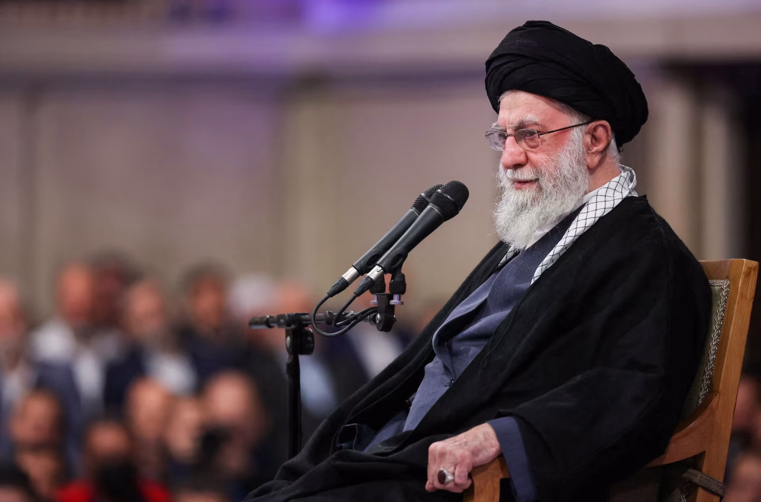 IRANS LEADER THREATENS THE U.S.