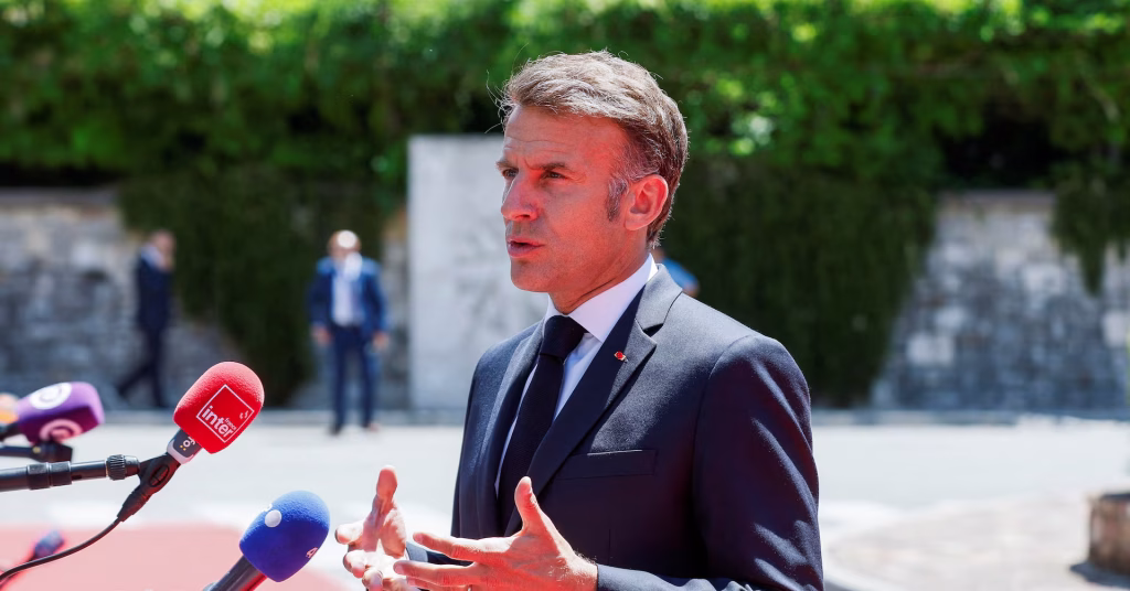 MACRON SAYS G7 SUMMIT WAS A SUCCESS