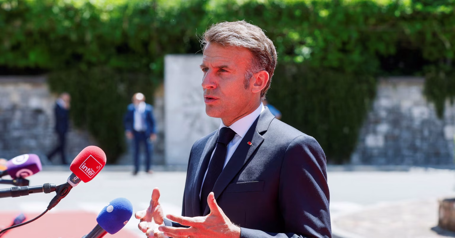MACRON SAYS G7 SUMMIT WAS A SUCCESS