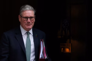 STARMER DEPARTS NO. 10 DOWNING STREET