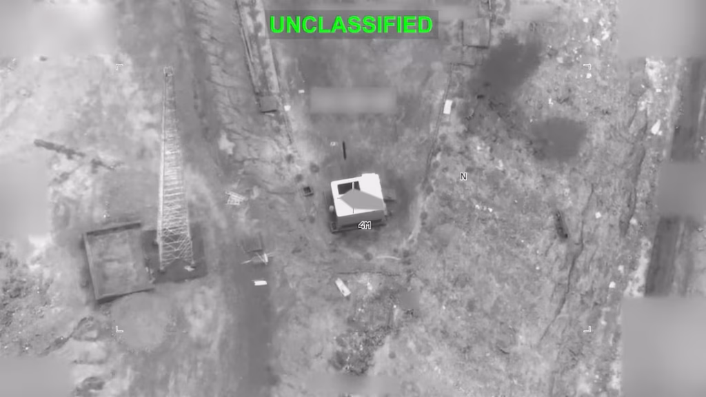 U.S STRIKES IRGC TARGETS IN IRAN